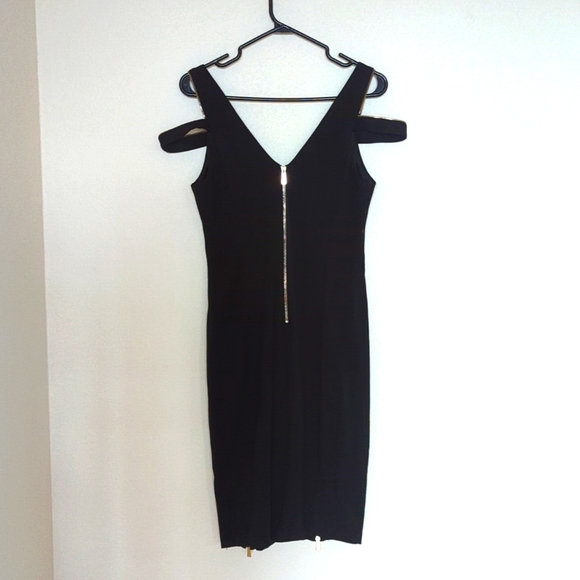 Guess Inc. Bodycon Dress with Gold Zipper Accents - Size Medium - Picture 2 of 8